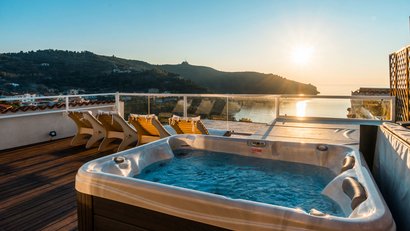 Un hotel affacciato sul Golfo di Palinuro