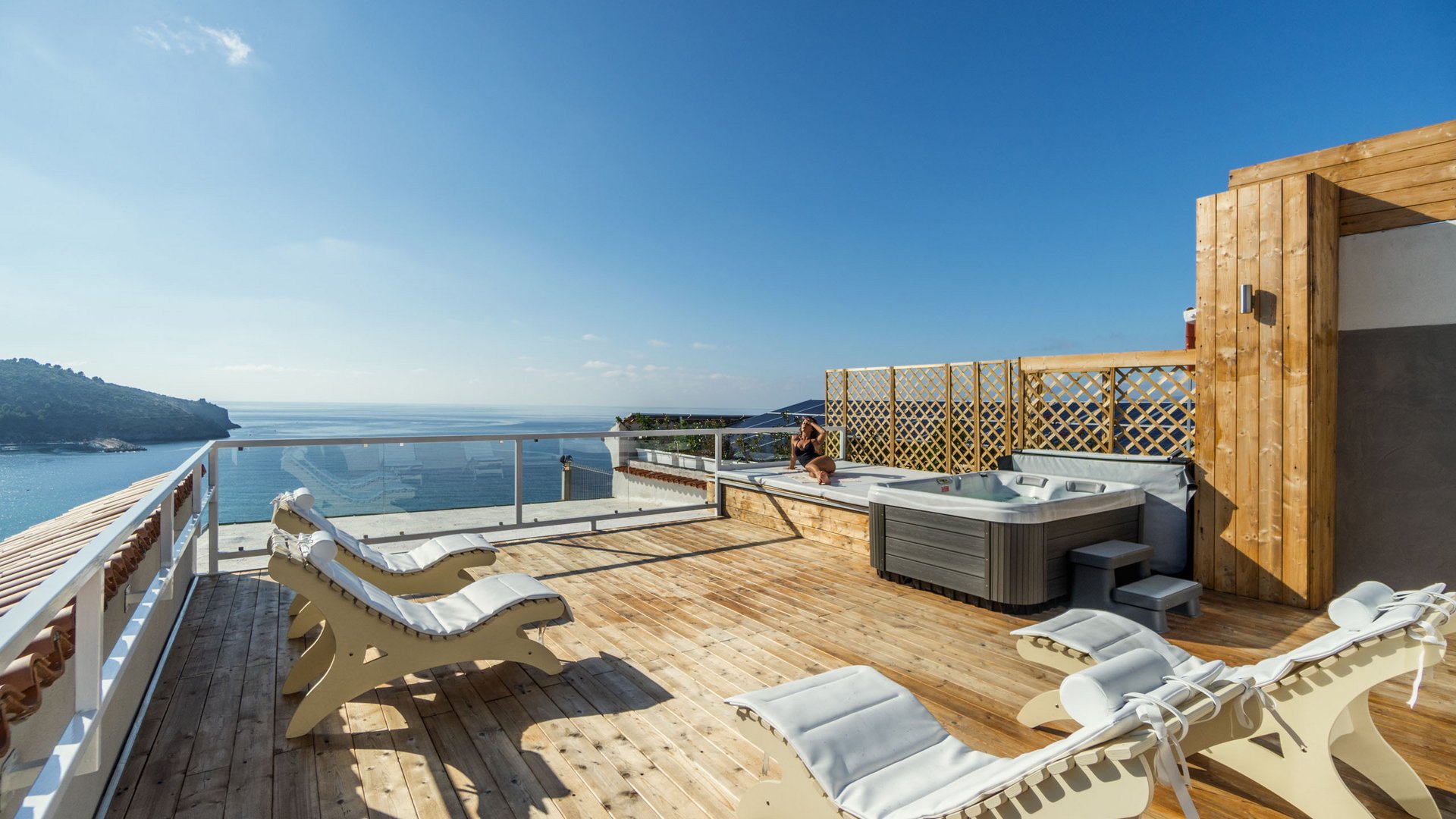 Un hotel affacciato sul Golfo di Palinuro
