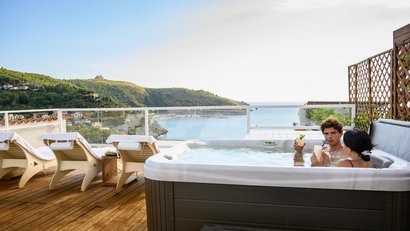 Un hotel affacciato sul Golfo di Palinuro
