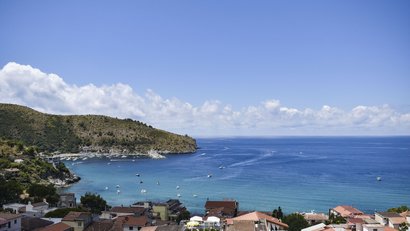 Un hotel affacciato sul Golfo di Palinuro