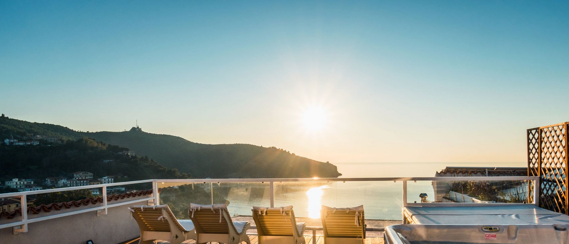 Un hotel affacciato sul Golfo di Palinuro